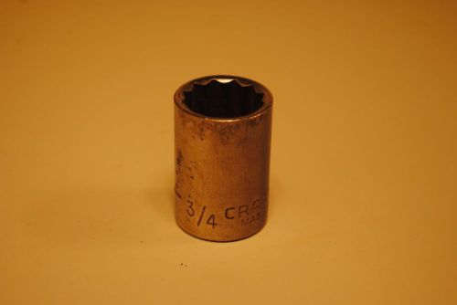 Craftsman 1/2 in. drive 3/4 USED 12 point socket