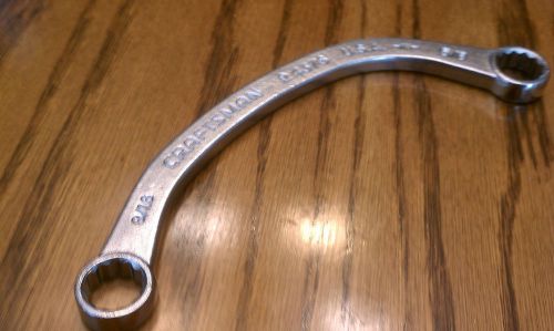 1 - new craftsman obstruction wrench , box end , 12 pt  made in usa, 5/8 x 9/16 for sale