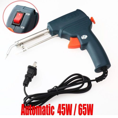 Ac 220v automatic send tin adjustable 45w/ 65w welding soldering solder iron gun for sale
