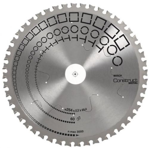 Bosch Construct Metal circular saw blade 254 x 25,4 x 2,2mm, 60 2608641725