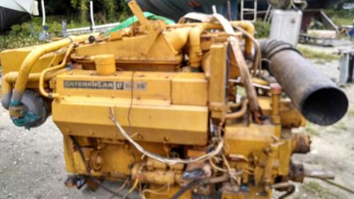 CAT D336 Marine engine and Twin Disc 513 transmission