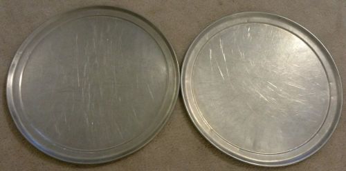 2 X 14&#034; Pizza Pans - Commercial Grade aluminum