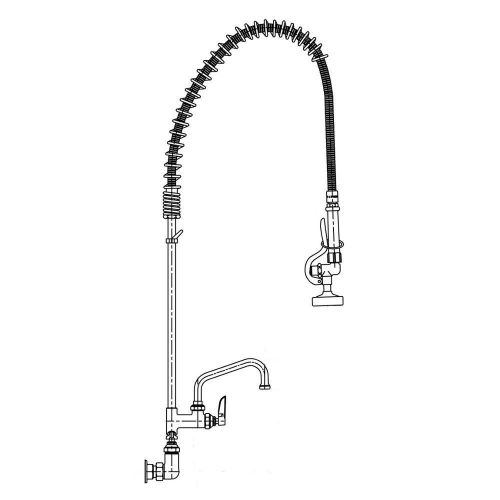 T &amp; S Brass B-0133-ADF06-B EasyInstall Prerinse Unit