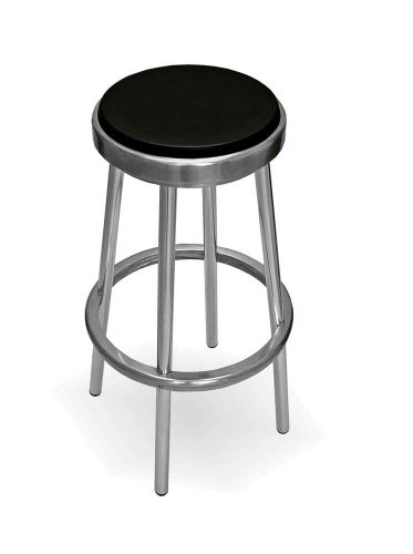 New Florida Seating Commercial Aluminum Outdoor Restaurant Backless Bar Stool