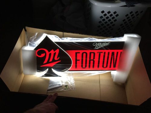 Miller Fortune LED Illuminated Sign Beer