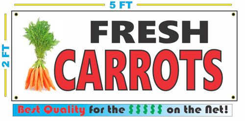 Full Color FRESH CARROTS BANNER Sign NEW Larger Size Best Quality for the $