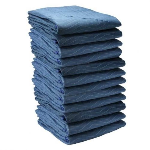 Economy Moving Blankets - (12 Pads) Utility Moving Pads 72&#034; x 80&#034; - 35 lbs/dozen