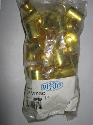 1 pc Dixon BFM750 Brass Crimping Ferrule, Lot of 43, New