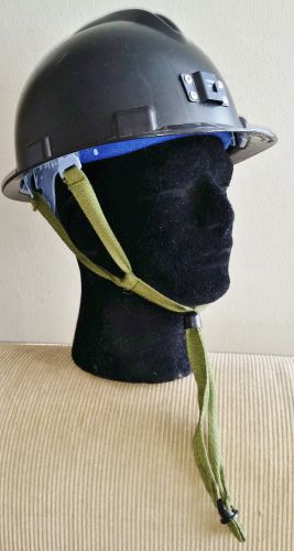 Chinese Shijiazhuang Zhongmei Coal Mine Helmet Hard hat w/ Chin strap Mining
