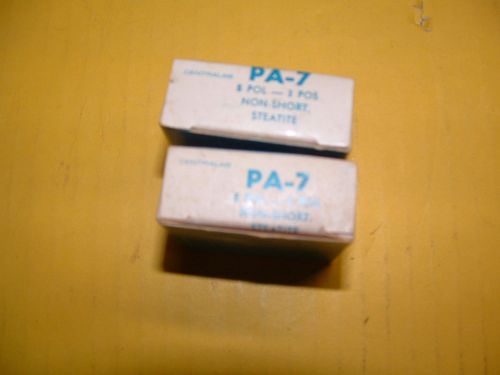 NOS Centralab PA7 Ceramic Switch Section 5 pole 3 Position
