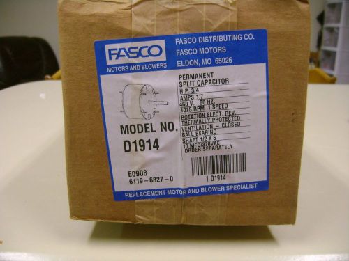 Fasco  Blower Motor  Model D1914
