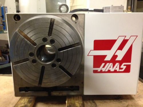 VIDEO Haas HRT310 Rotary Table 12.2&#034;d 4th Vf Vmc Milling Cnc Mill Indexer 17pin