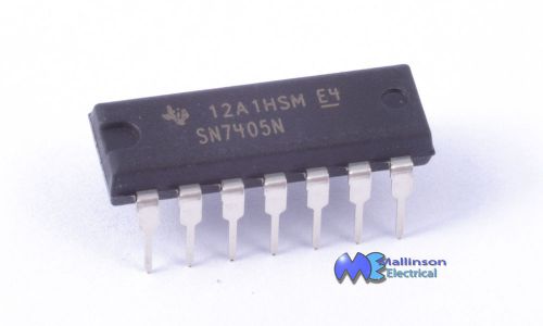 SN7405N HEX Inverter Logic IC in 14 pin DIL DIP14 7405