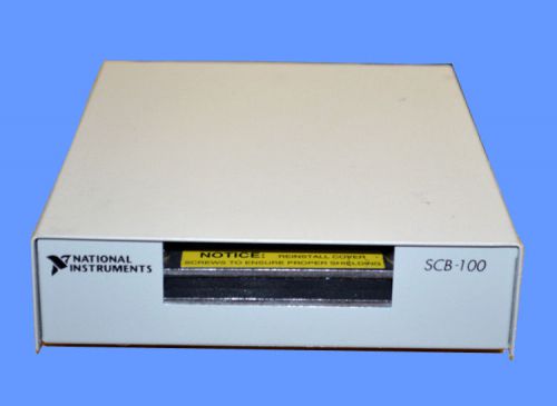 National Instruments NI SCB-100 Noise Rejecting Shielded I/O Connector Block