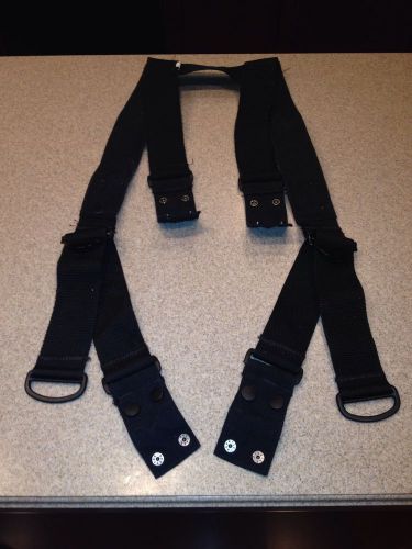 Firefighter padded suspenders for globe g xtreme turnout / bunker  pants used for sale