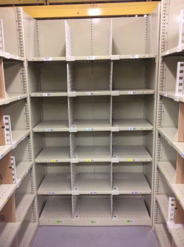Warehouse Parts Shelving, In 12, 18 And 24 Inch Deep, 36 And 48 Inch Wide.