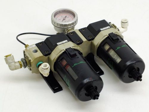 CDK F4000 Filter with M4000 OilMist Filter, D300 Distributor and Gauge (Set)