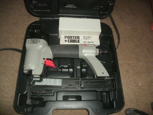 PORTER NARROW CROWN STAPLER (NEW WITH CASE)