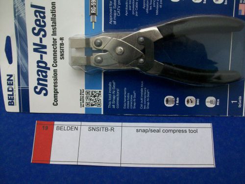 Belden Snap-N-Seal Compression Connector Installation Tool - SNSITB-R