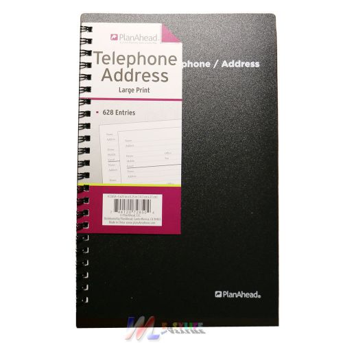 Large Print Telephone / Address Plan Ahead Book  *** Brand New ***