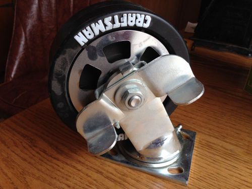 Craftsman 6&#034; Locking Caster with grease fitting.  Craftsman part number M10577