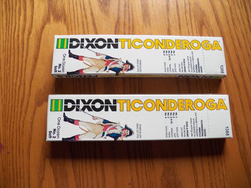 Dixon Ticonderoga pencils #2 Soft
