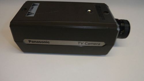 PANASONIC TV CAMERA WV-1600 W/ 16mm TV LENS