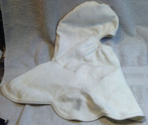 Life liners firefighter hood turn out gear 100% nomex white 9722es for sale