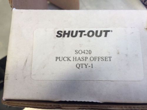 Shut-out so420 puck lock hasp offset for sale