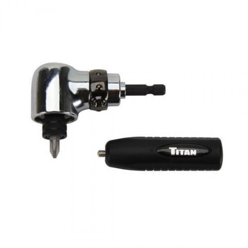 Titan 16235 Right-Angle Drill Attachment 1/4&#034; Hex Shank *NEW*