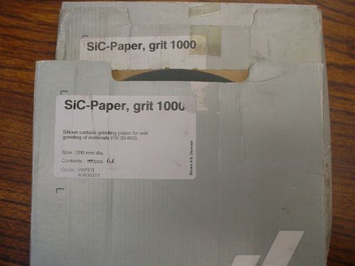 Struers Sic Paper 1200 grit - 1000 grit