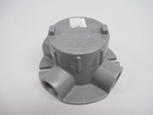 New killark gecxtf-3 aluminum outlet body 1in conduit fitting d229235 for sale