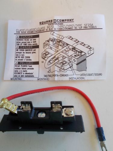 Square D 9070 SF25A Fuse BLOCK ASSEMBY MADE IN USA