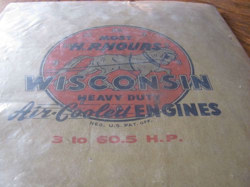 Wisconsin Air Cooled Heavy Duty Engines Manual