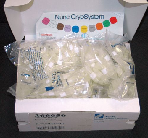 400 NUNC 366656 CRYOTUBE VIAL 1.0mL STERILE INTERNAL THREAD CONICAL