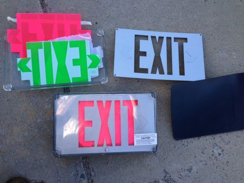 Crouse-hinds cch ux series led exit signs (if 1538) for sale