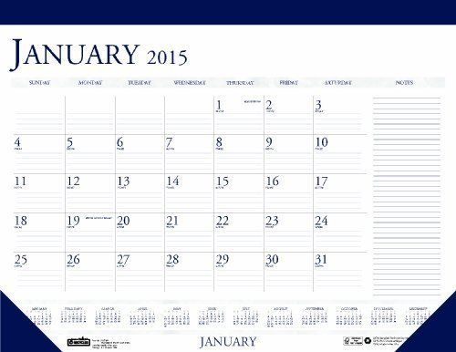 House of Doolittle Desk Pad Calendar 12 Months January 2015 to December 2015  22