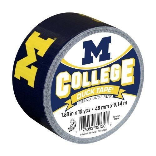 Duck Brand 240561 University of Michigan College Logo Duct Tape, 1.88-Inch by