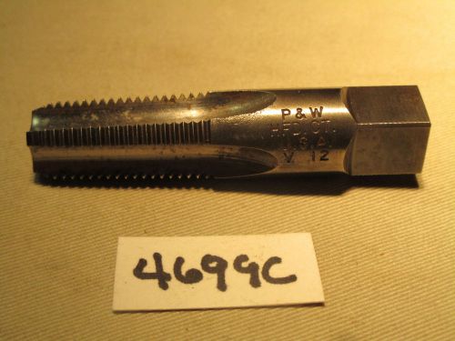 (#4699C) Used Machinist USA Made Regular Thread 1/4 X 18 NPTF Pipe Tap