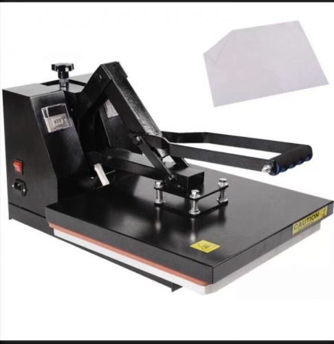 New digital clamshell heat press transfer t-shirt sublimation machine 15&#034; x 15&#034; for sale