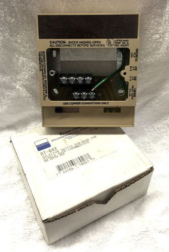 Barber-Colman AT-602 Seletor Switch Sub-Base For Single Room Thermostats NIB