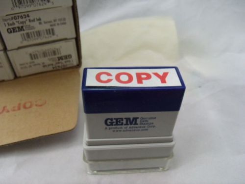 Wholesale Lot Box of 7 &#034;COPY&#034; Pre-Inked Stamp. New