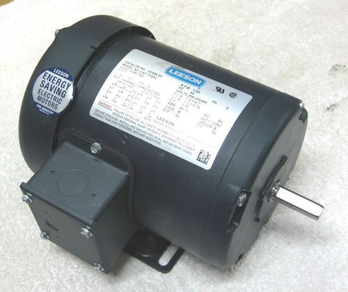 New 1/4 HP 1725 rpm electric motor 208 230 460 volts 3ph 3 phase TEFC Frame 48