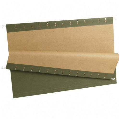 Pendaflex 81621 Hanging File Folders, 1/3 Tab, Legal, Standard Green, 25 / Box