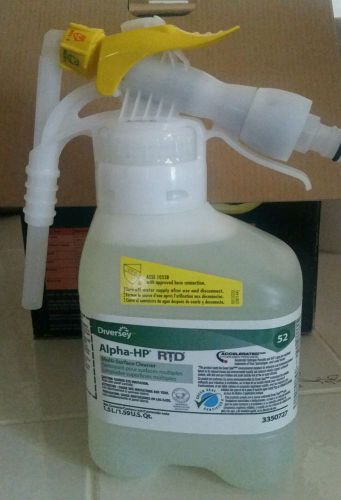 Diversey Alpha-HP Multi-Surface Disinfectant Cleaner, Citrus Scent 1.5L