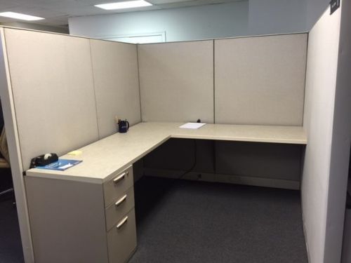5 SETS AVAIL Used Stylish Herman Miller Office Cubicles Located in Orange CALIF