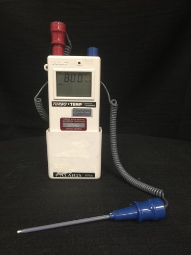 Alaris IVAC Turbo Temp Electronic Thermometer, Oral Probe, Anal Probe, &amp; Base