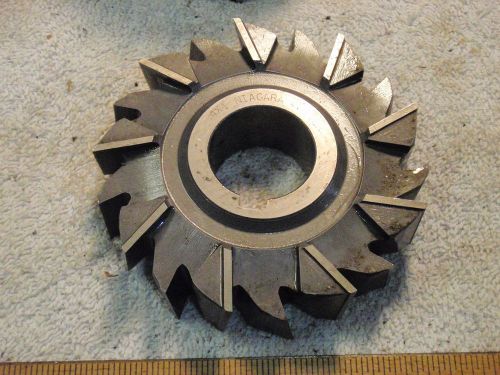 NIAGARA 4&#034; x 1&#034; x 1 1/4&#034; STAGGERED TOOTHSide Milling Cutter USED in EX CON