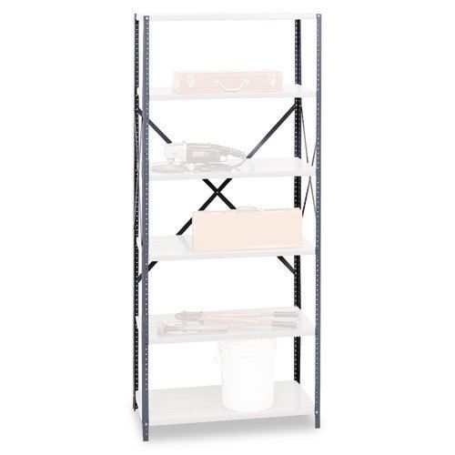 Safco industrial steel shelving post kit, four post, 1-1/2w x 1-1/2d x 85h for sale