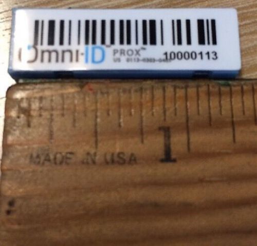 100 NEW Omni-ID Prox Metal RFID tags Labels